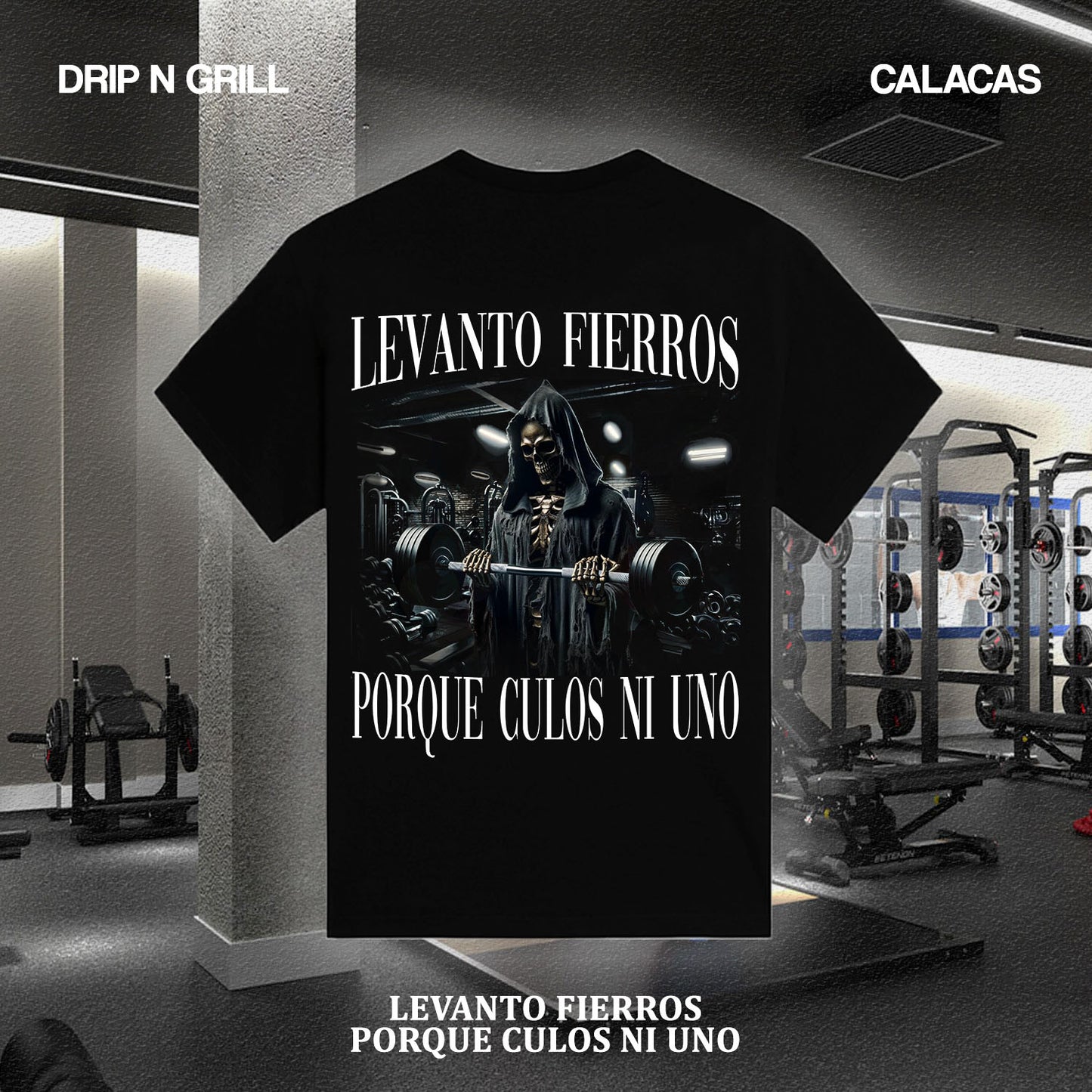 LEVANTO FIERROS PORQUE CULOS NI UNO