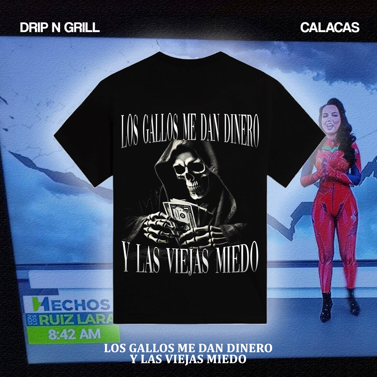 LOS GALLOS ME DAN DINERO Y LAS VIEJAS MIEDO
